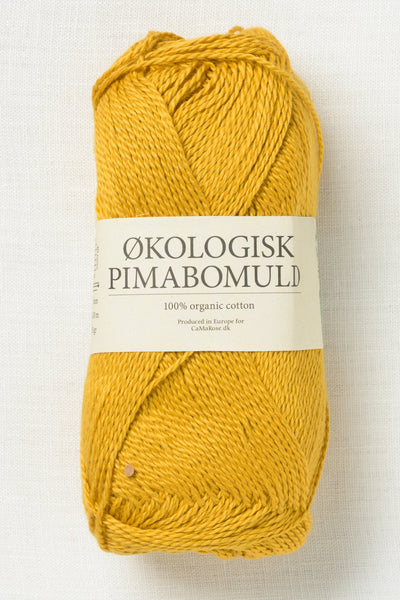 CaMaRose Økologisk Pimabomuld 3706 Karrygul (Curry Yellow)