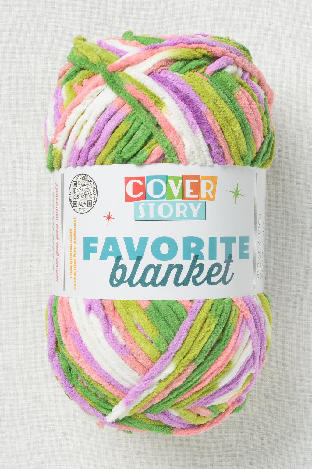 Lion Brand Cover Story Favorite Blanket 200DI Bloom