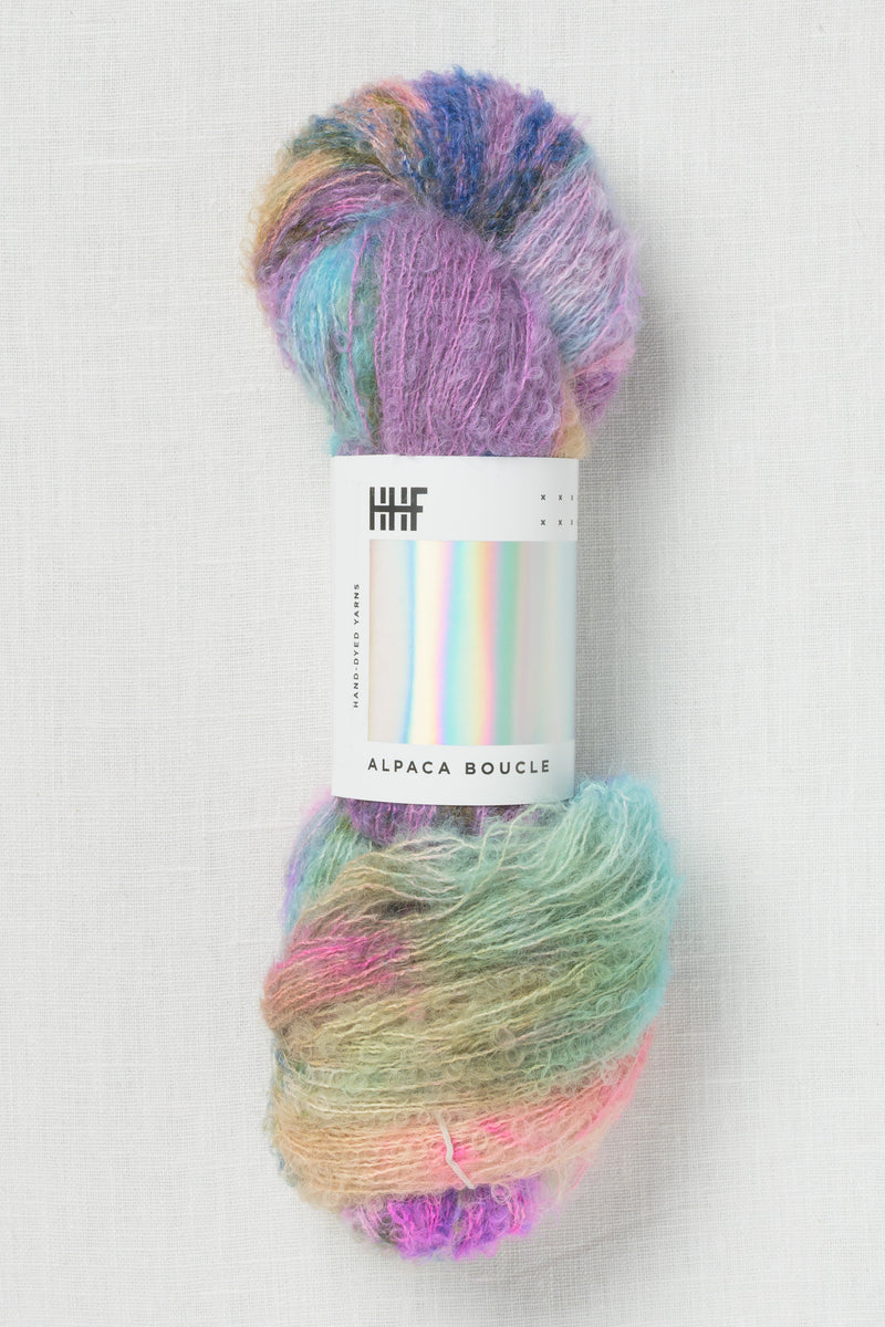 Hedgehog Fibres Alpaca Boucle Mood Ring