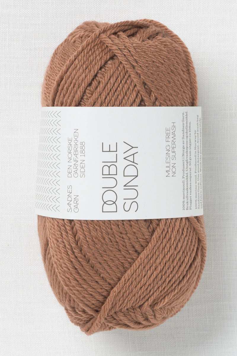 Sandnes Garn Double Sunday 3052 Pecan Brown