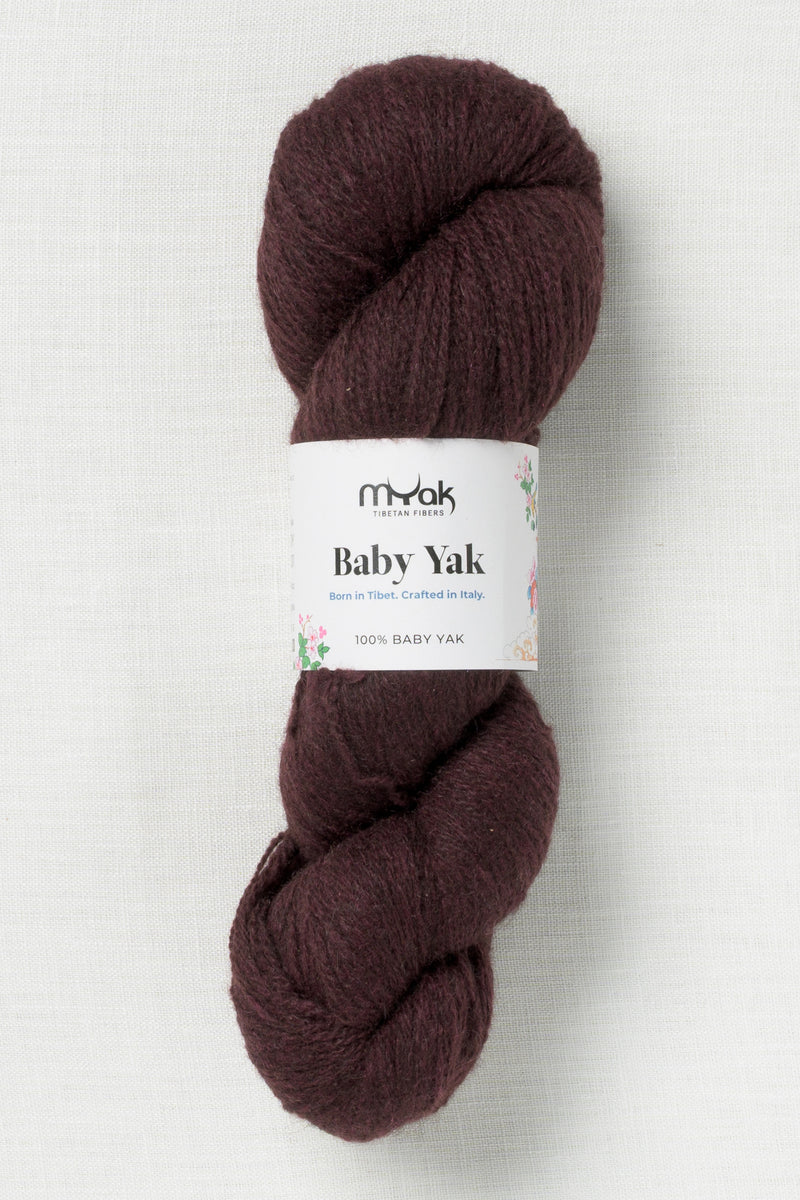 mYak Baby Yak Lace Burgundy