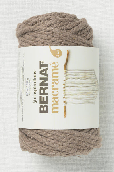 Bernat Macrame Gray Brown