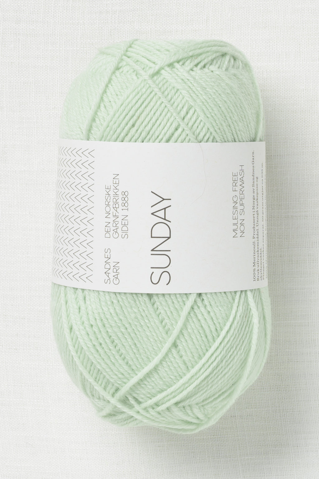 Sandnes Garn Sunday 7911 Mint Green
