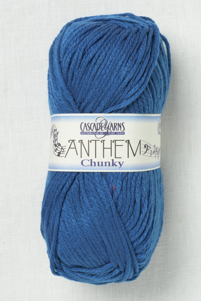 Cascade Anthem Chunky 27 Deep Blue