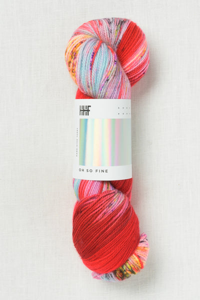 Hedgehog Fibres Oh So Fine Hibiscus