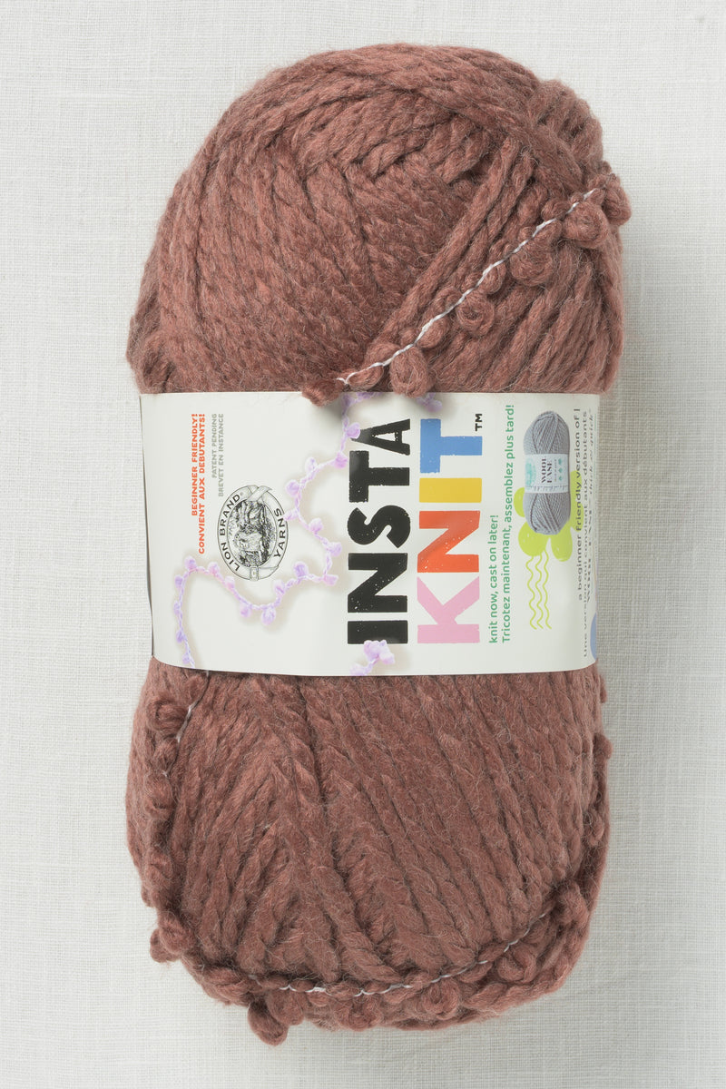 Lion Brand InstaKnit 126AP Guilt Free Chocolate