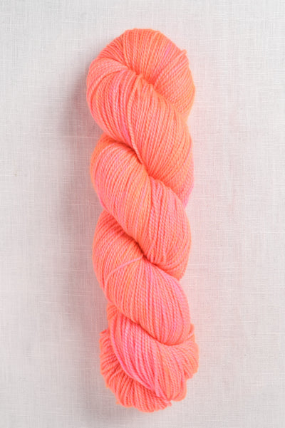 Madelinetosh Tosh Sock Neon Peach