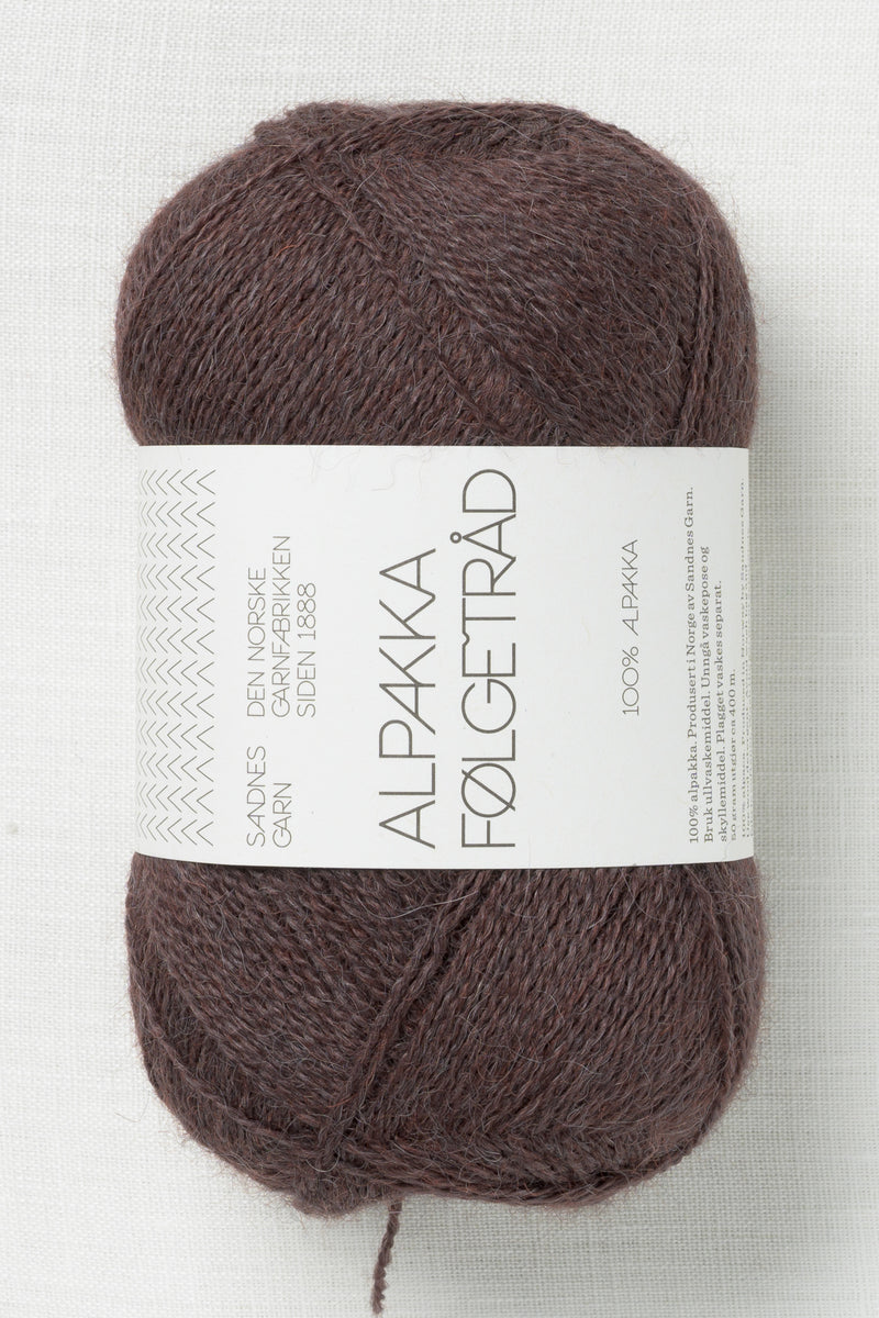 Sandnes Garn Alpakka Folgetrad 3591 Chocolate Plum