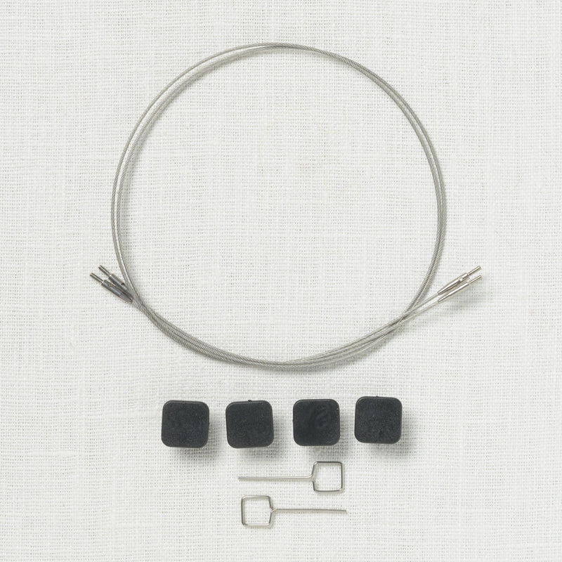 KnitPro Petite Fixed Stainless Steel Interchangeable Cable