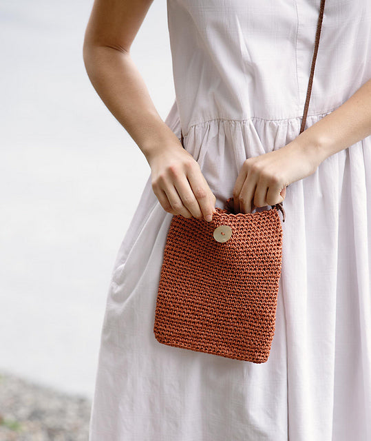 Crossbody Bags & Clutch by Churchmouse Yarns and Teas