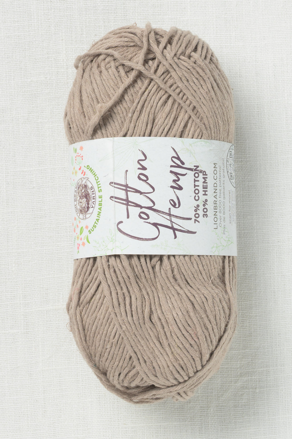 Lion Brand Cotton Hemp 123AD Mineral