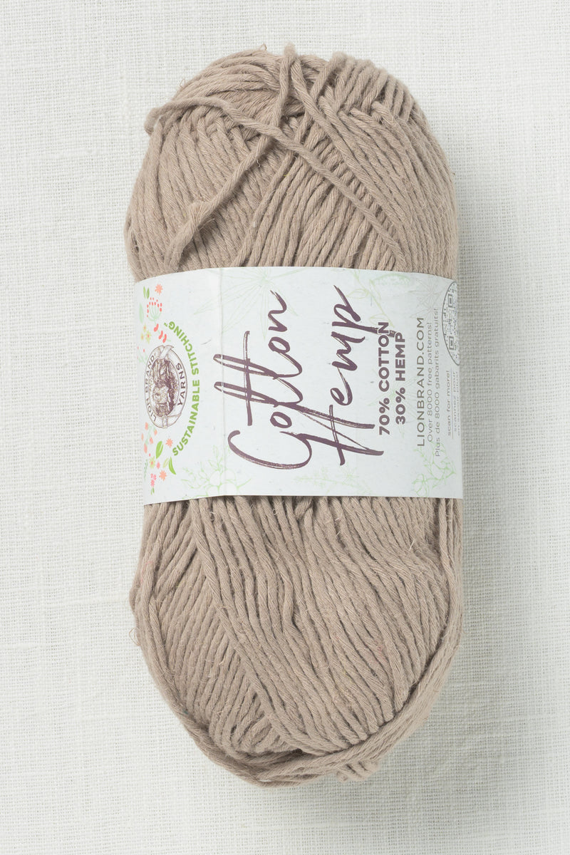 Lion Brand Cotton Hemp 123AD Mineral