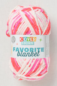 Lion Brand Cover Story Favorite Blanket 209BO Bubblegum