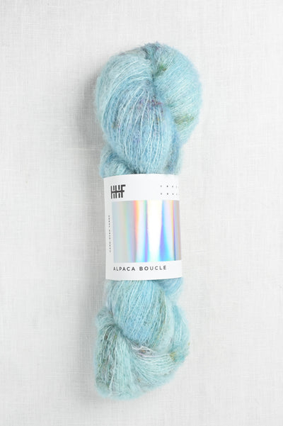 Hedgehog Fibres Alpaca Boucle Ozone