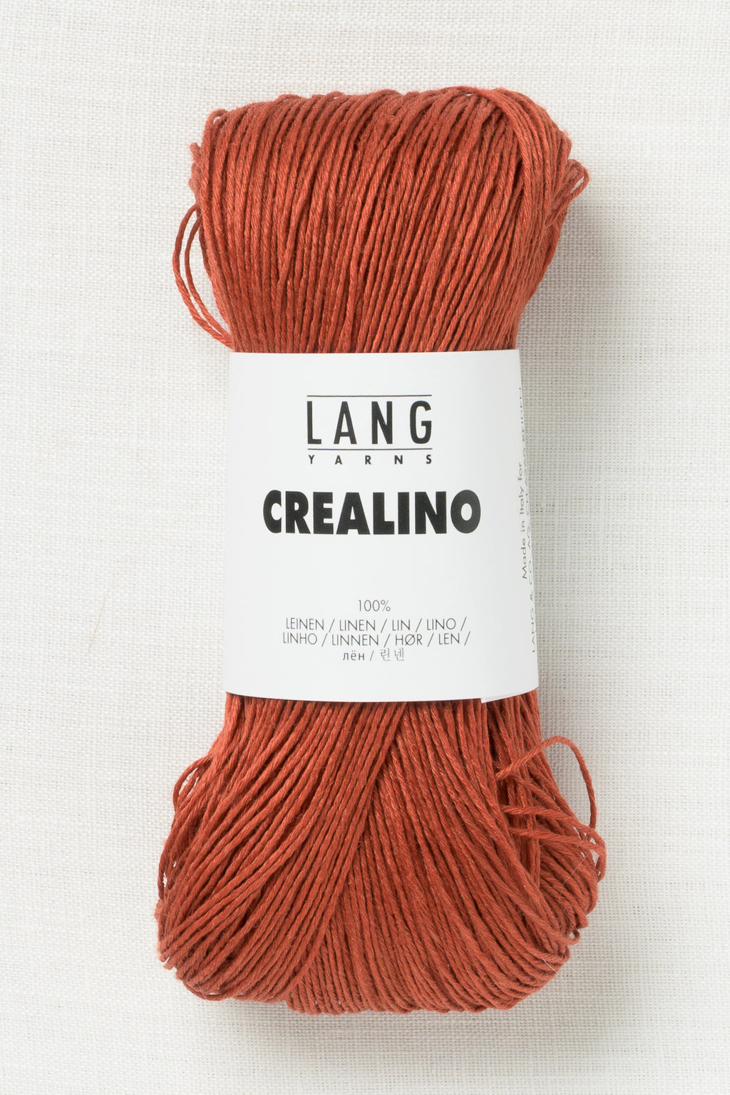 Lang Yarns Crealino 115 Brick Red
