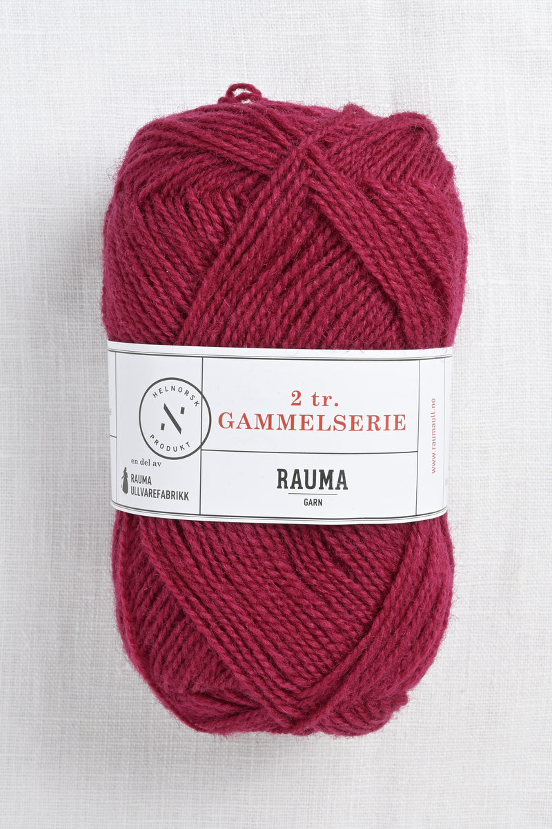 Rauma 2-Ply Gammelserie 4901 Crimson
