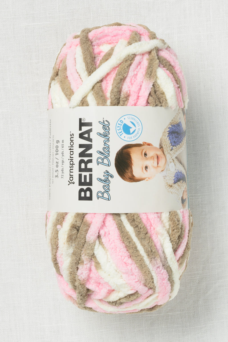 Bernat Baby Blanket Small Ball Little Petunias