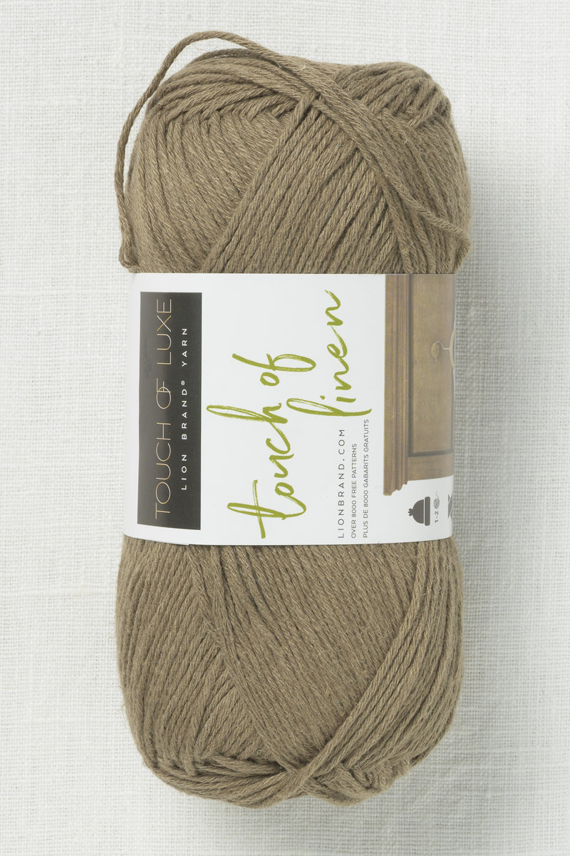 Lion Brand Touch of Linen 173Y Army