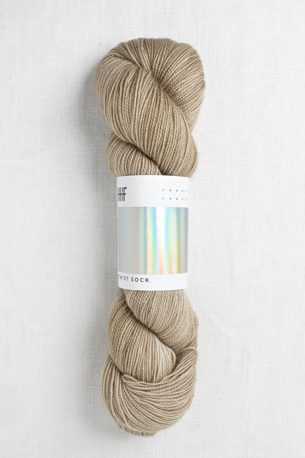 Hedgehog Fibres Twist Sock Stone