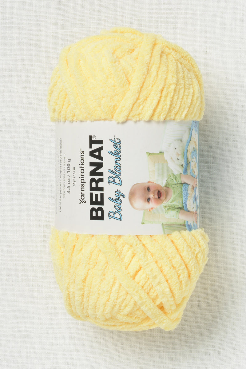Bernat Baby Blanket Small Ball Baby Yellow