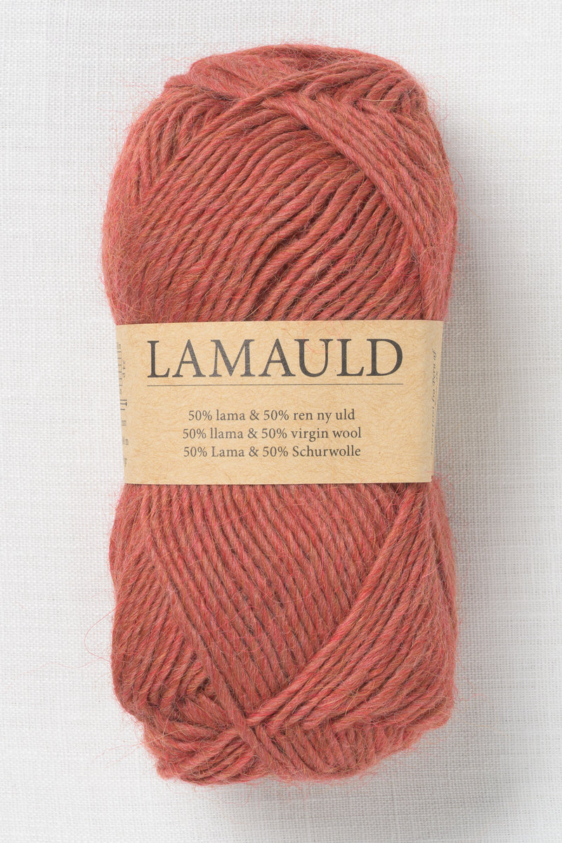 CaMaRose Lamauld 6992 Brændt Rød (Burnt Red)