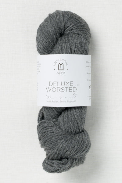 Universal Yarn Deluxe Worsted 12503 Charcoal Heather