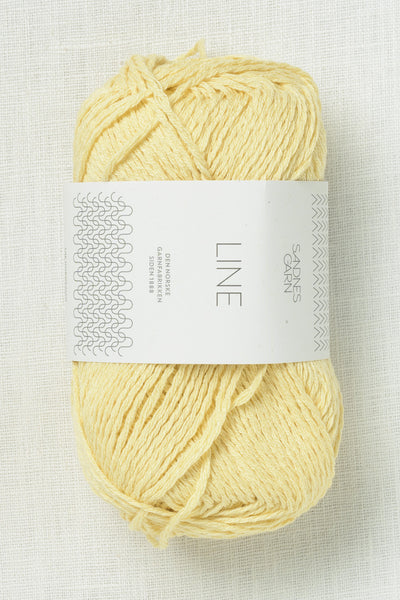 Sandnes Garn Line 2112 Light Yellow