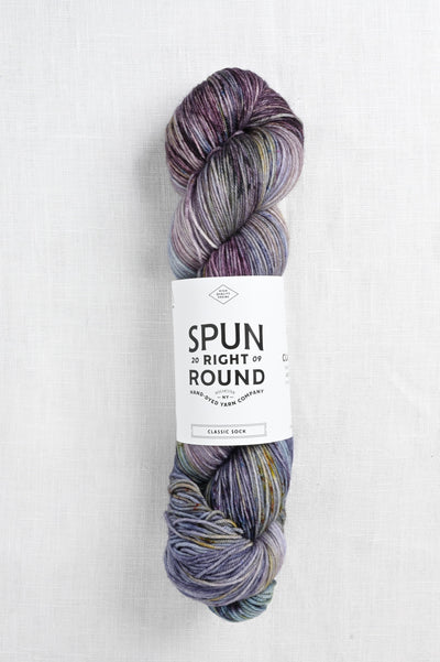 Spun Right Round Classic Sock Dirty Denim