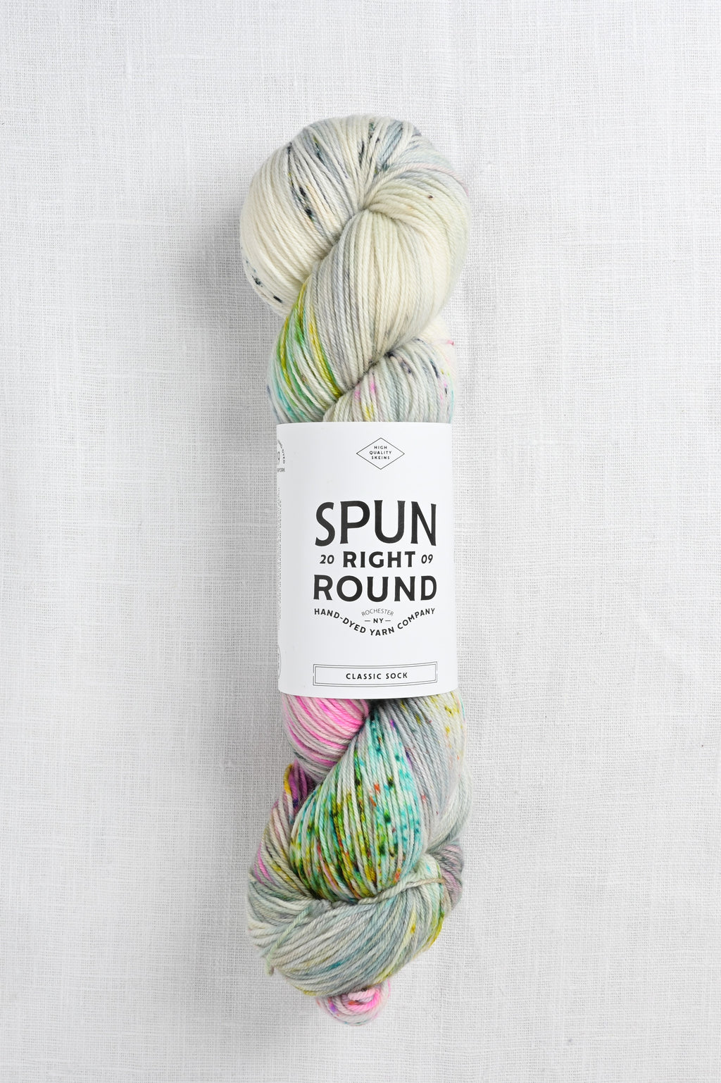 Spun Right Round Merino Aran Shattered
