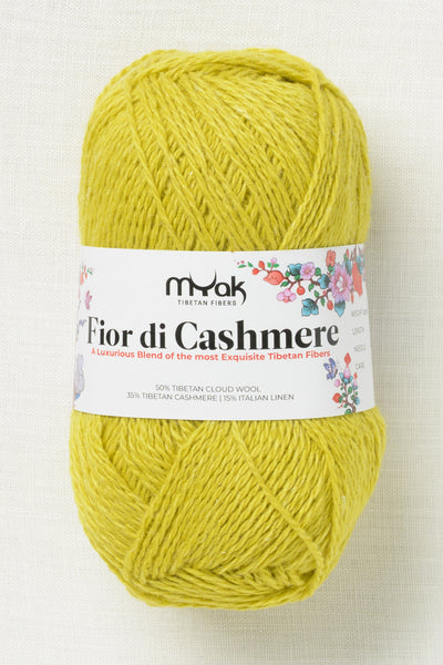mYak Fior di Cashmere Bright Canary