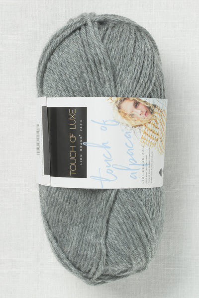 Lion Brand Touch of Alpaca 150U Oxford Grey