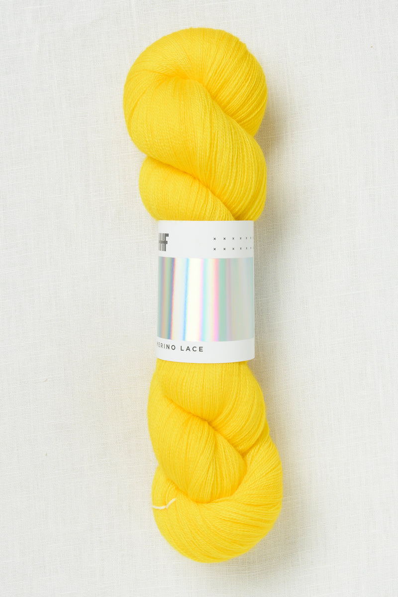 Hedgehog Fibres Merino Lace Egg Yolk