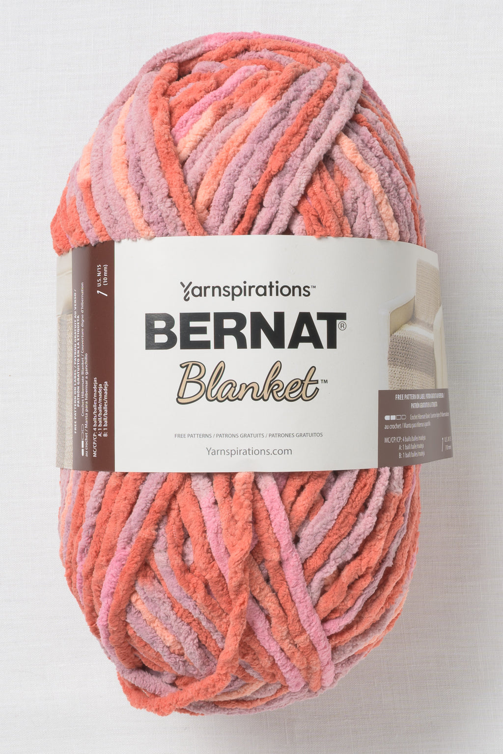 Bernat Blanket Dried Flowers