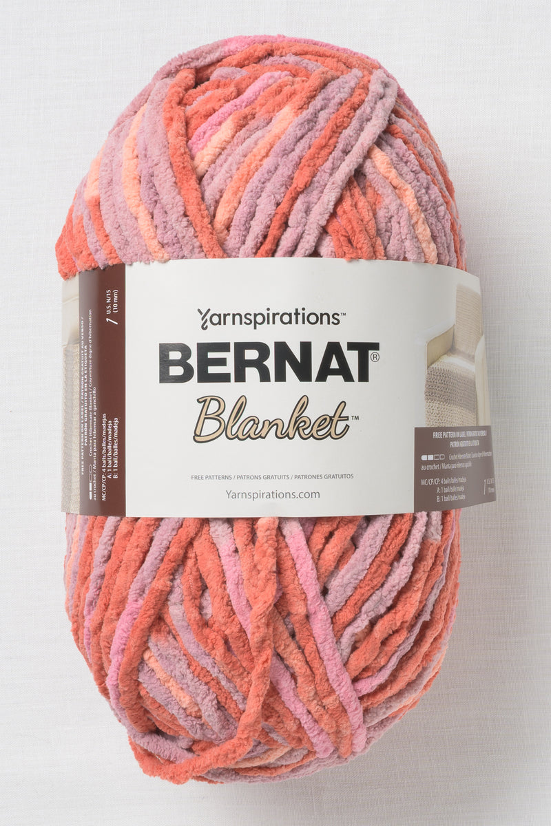 Bernat Blanket Dried Flowers