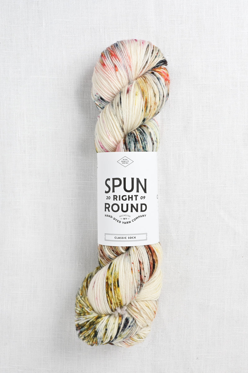 Spun Right Round Merino Aran Crisp