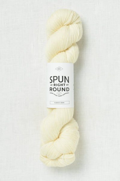 Spun Right Round Merino Aran Bone