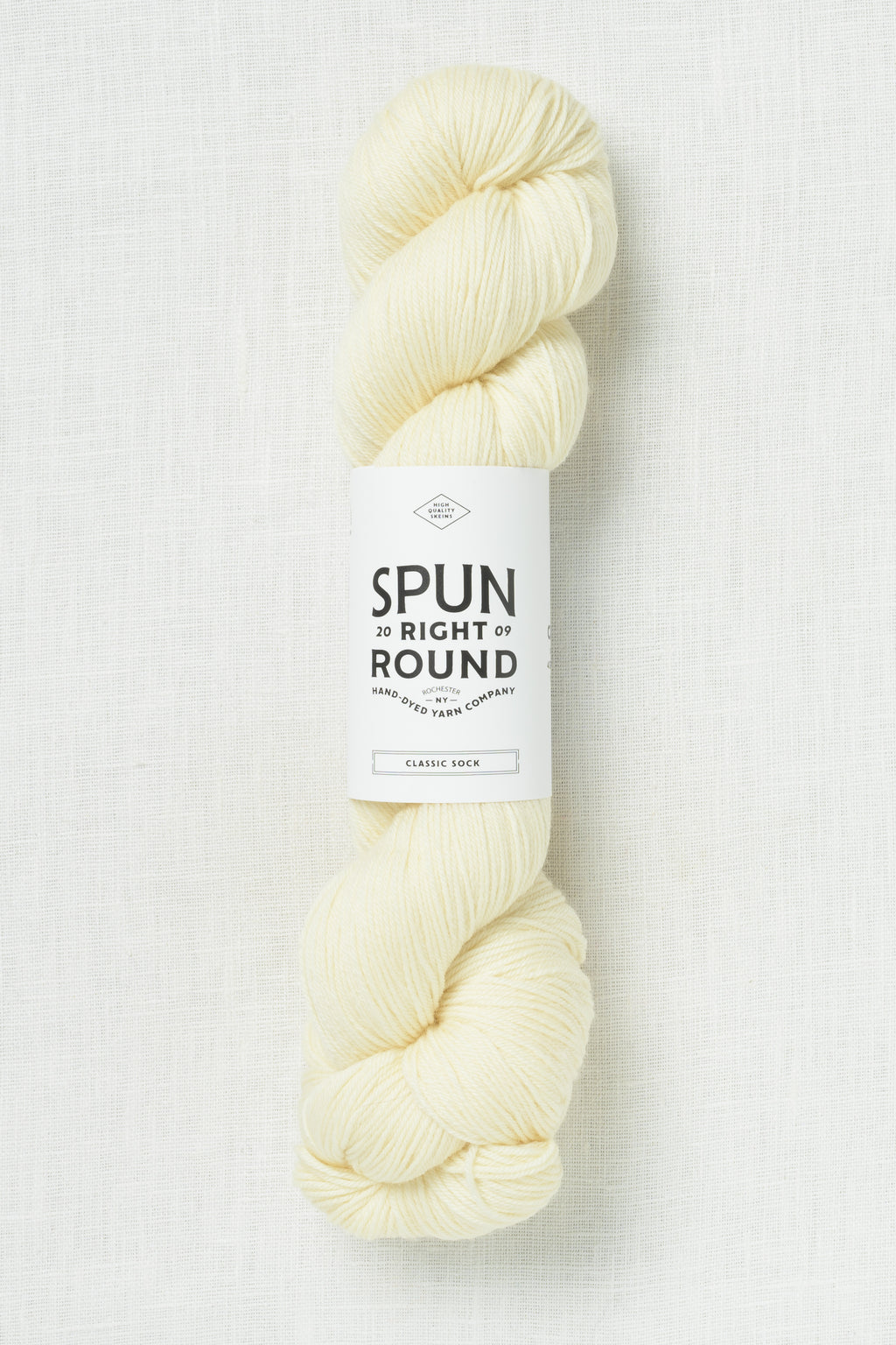 Spun Right Round Merino Aran Bone
