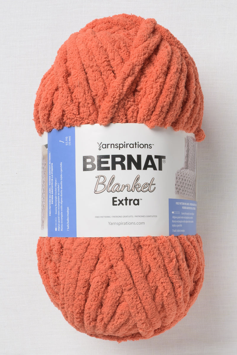 Bernat Blanket Extra Orange Leaf