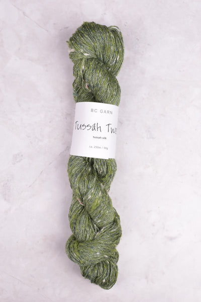 BC Garn Tussah Tweed 16 Green Garden (Discontinued)
