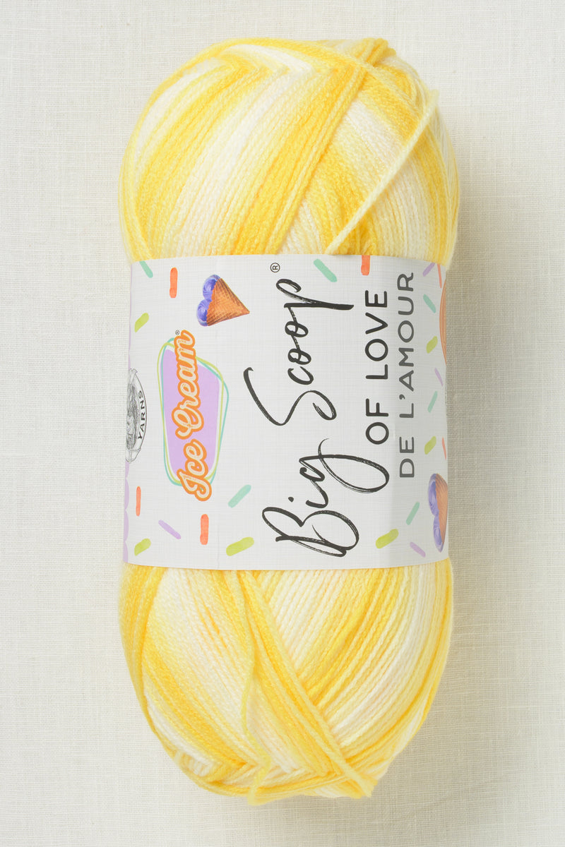 Lion Brand Ice Cream Big Scoop 211W Lemon Meringue