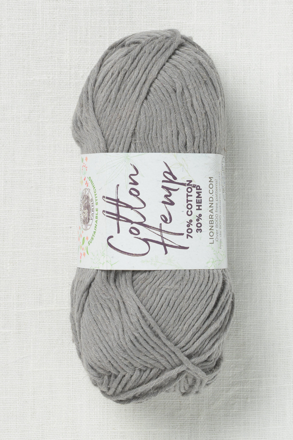 Lion Brand Cotton Hemp 150AL Steel Grey