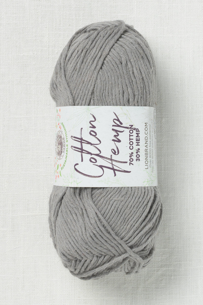 Lion Brand Cotton Hemp 150AL Steel Grey