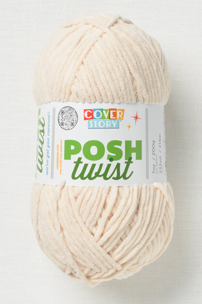 Lion Brand Cover Story Posh Twist 098BF Vanilla Bean