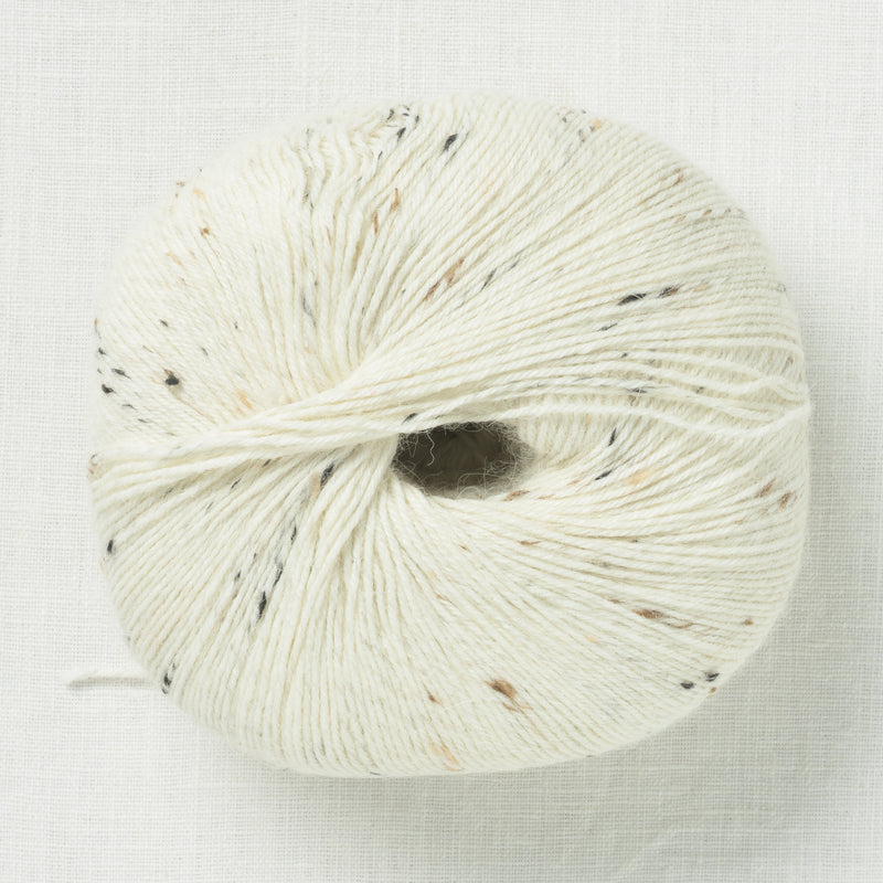 Lang Yarns Alpaca Soxx Tweed 2 Off White
