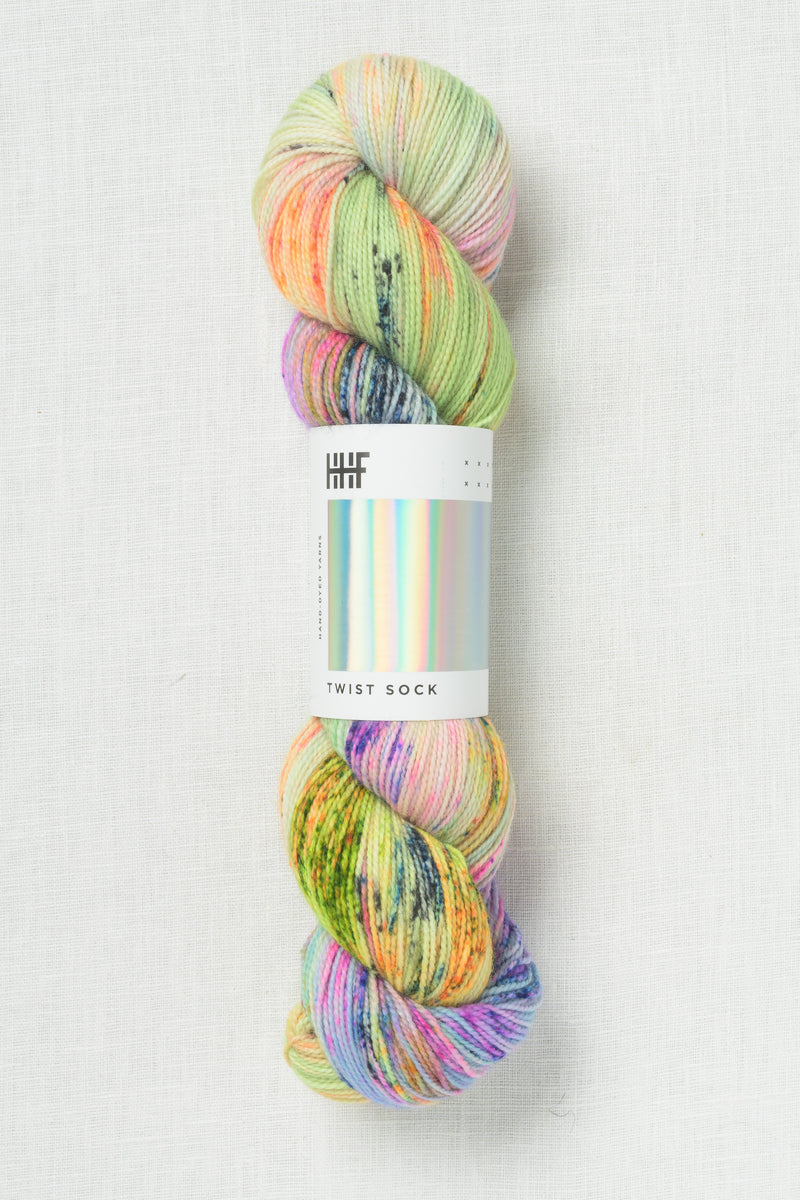 Hedgehog Fibres Twist Sock Superbloom
