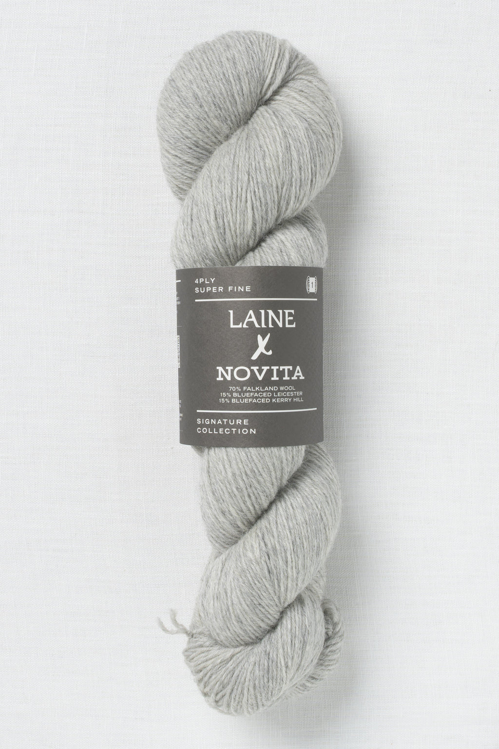 Laine X Novita 4ply 4071 Tender Fog