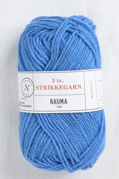 Rauma 3-Ply Strikkegarn 151 Blue Jean