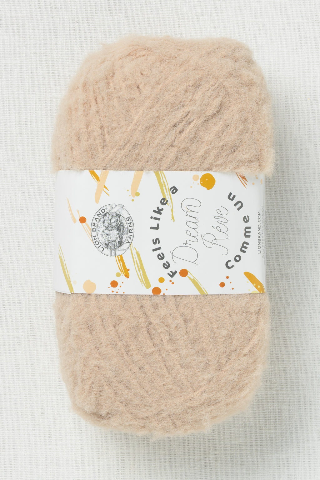 Lion Brand Feels Like a Dream 123E Oatmeal