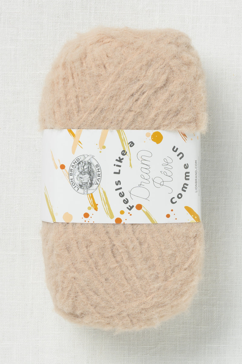 Lion Brand Feels Like a Dream 123E Oatmeal