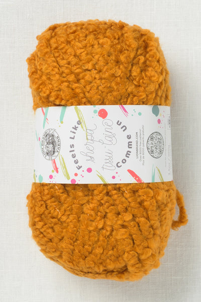 Lion Brand Feels Like Sherpa 158AA Honey